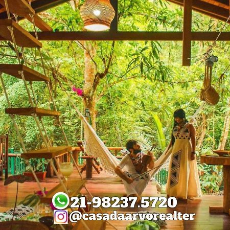 Casa Da Arvore, Sonho Na Amazonia, 2Min A Pe Da Praia Alter do Chao Exterior photo