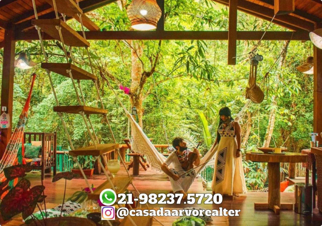 Casa Da Arvore, Sonho Na Amazonia, 2Min A Pe Da Praia Alter do Chao Exterior photo