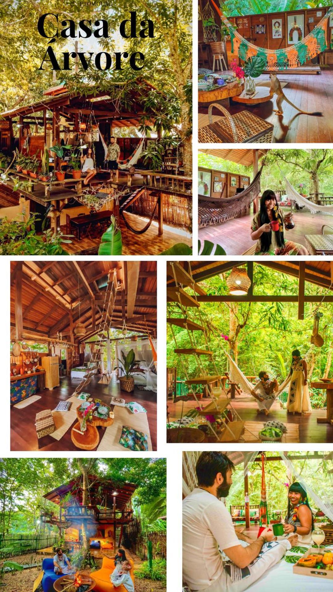 Casa Da Arvore, Sonho Na Amazonia, 2Min A Pe Da Praia Alter do Chao Exterior photo